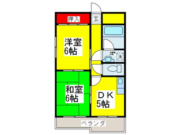 コ－ポアオイの物件間取画像